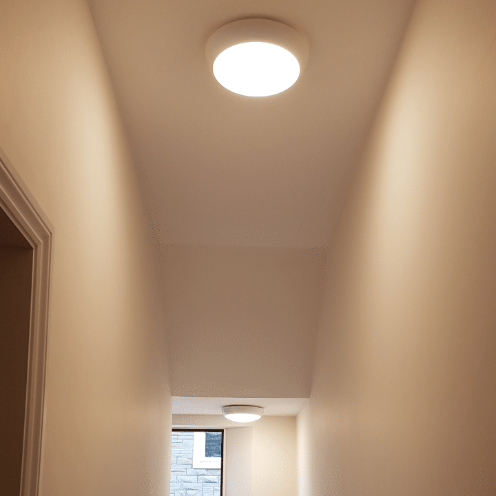 Cleverspark Electrical Installers and Electrians based in Bristol, Bath and the South West of England - An example of communal lighting with timer switch
