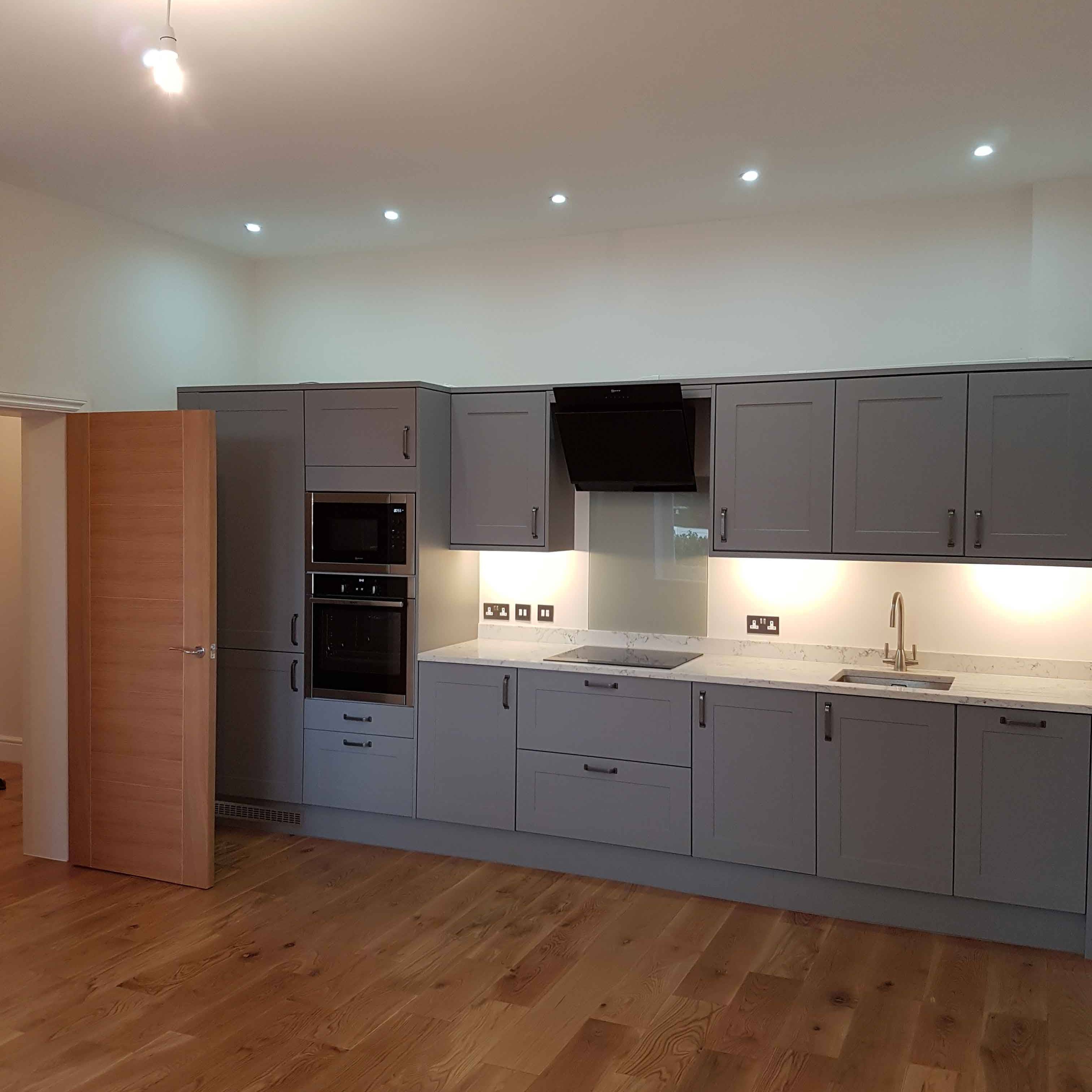 Cleverspark Electrical Installers and Electrians based in Bristol, Bath and the South West of England - An example of interior spotlight kitchen light fixtures/fittings